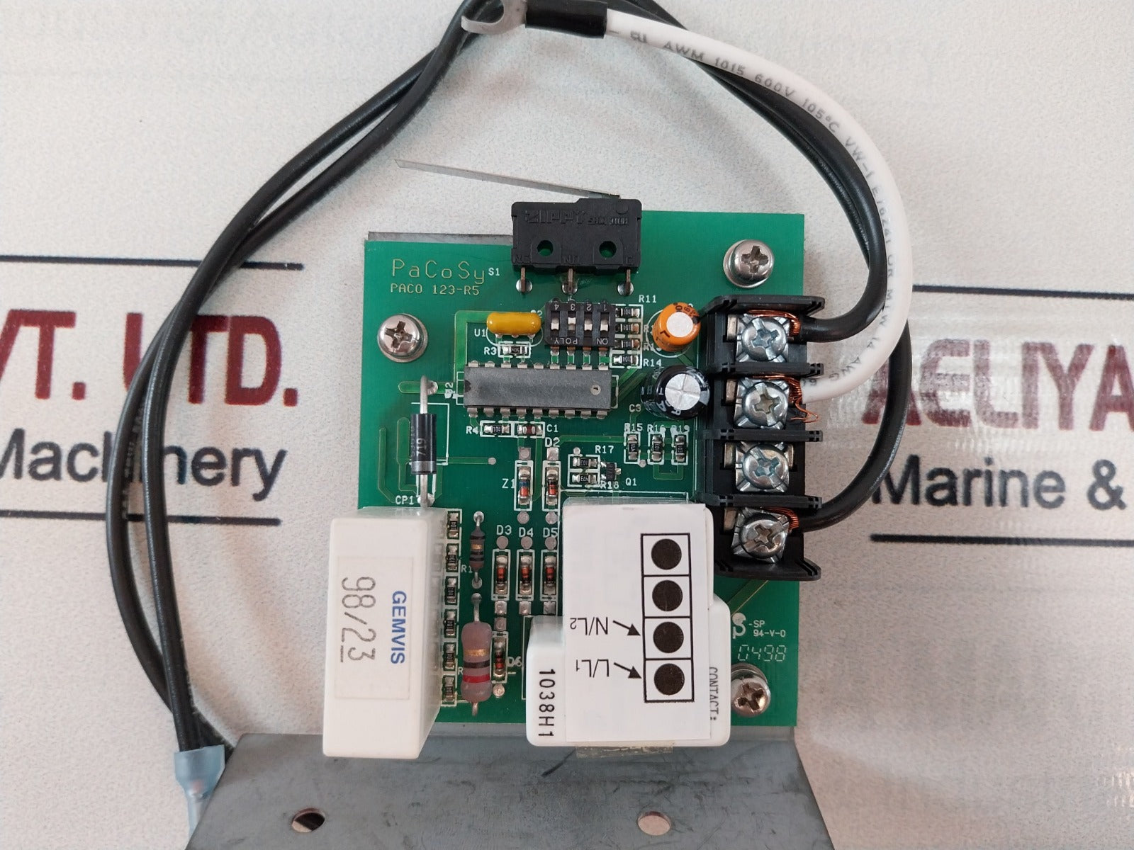 Nova 55-055625K Timer Start Switch Pc Board
