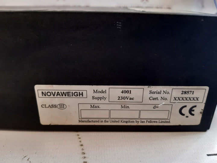 Novaweigh 4001 Digital Controller