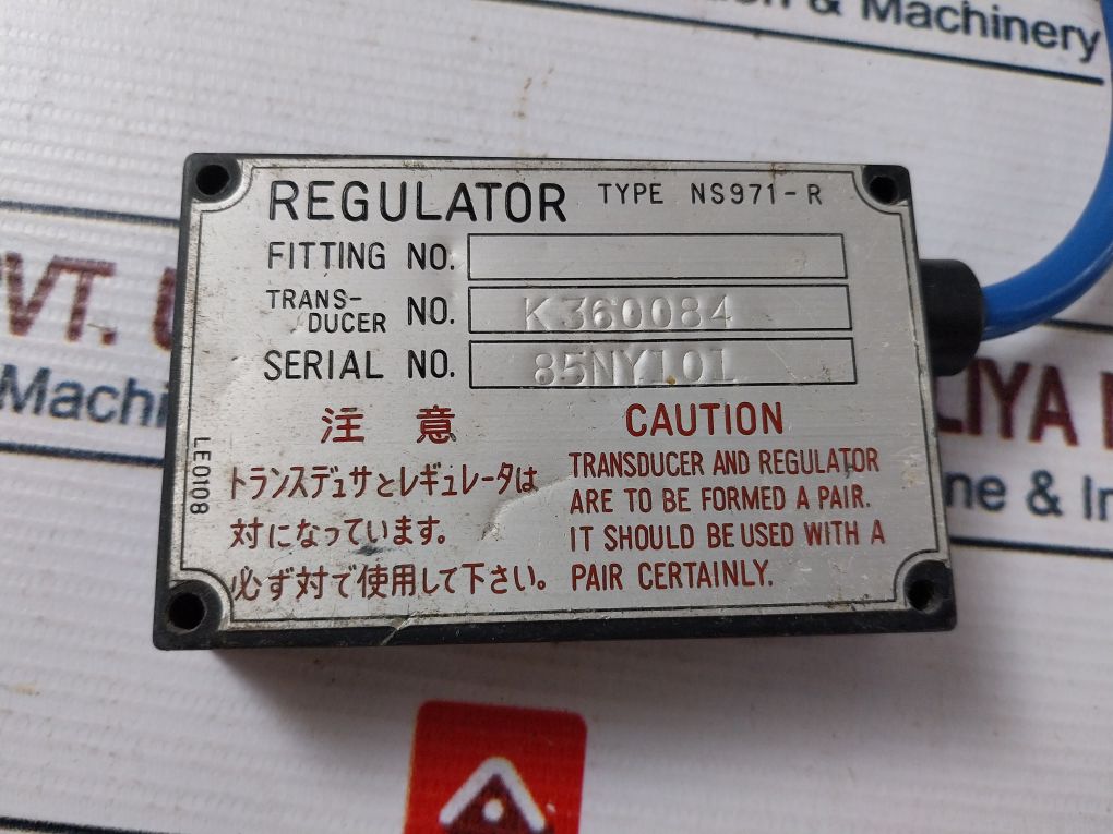 Ns971-r Regulator K360084