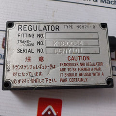Ns971-r Regulator K360084