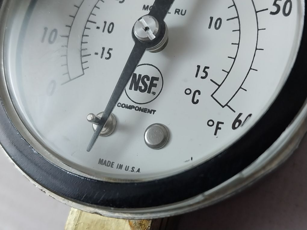 Nsf 0-60°F Pressure Gauge