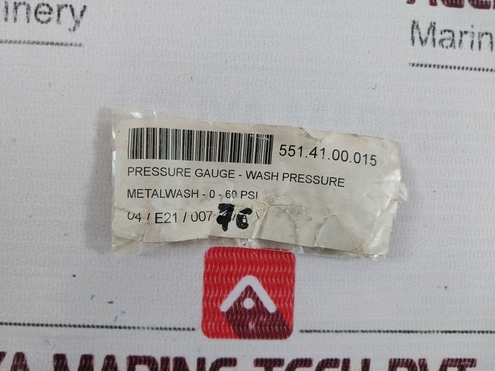 Nsf 0-60 Psi Pressure Gauge Wash Pressure