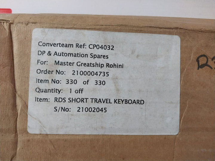 Nsi Kstp 105F44-rds1 Short Travel Keyboard 21002045 Trackerboard