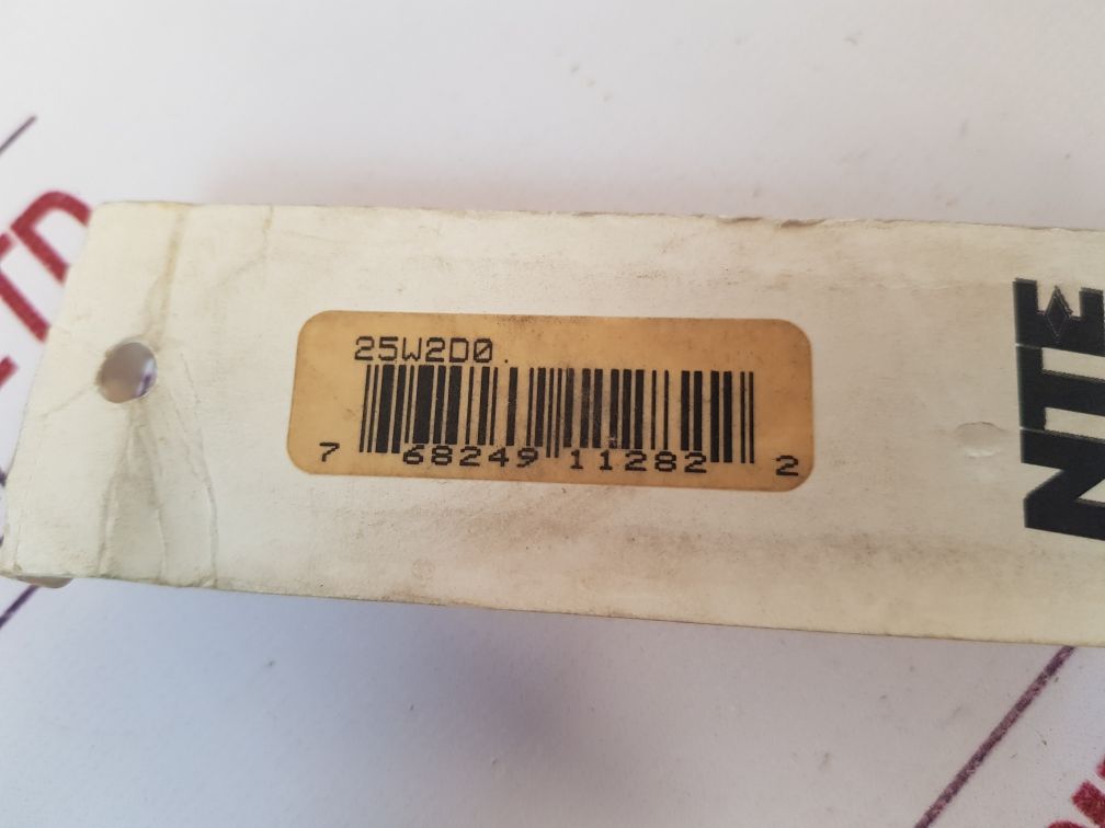 Lot Of 9X Nte 25W2D0 Flameproof Resistor 25W 2Ohm