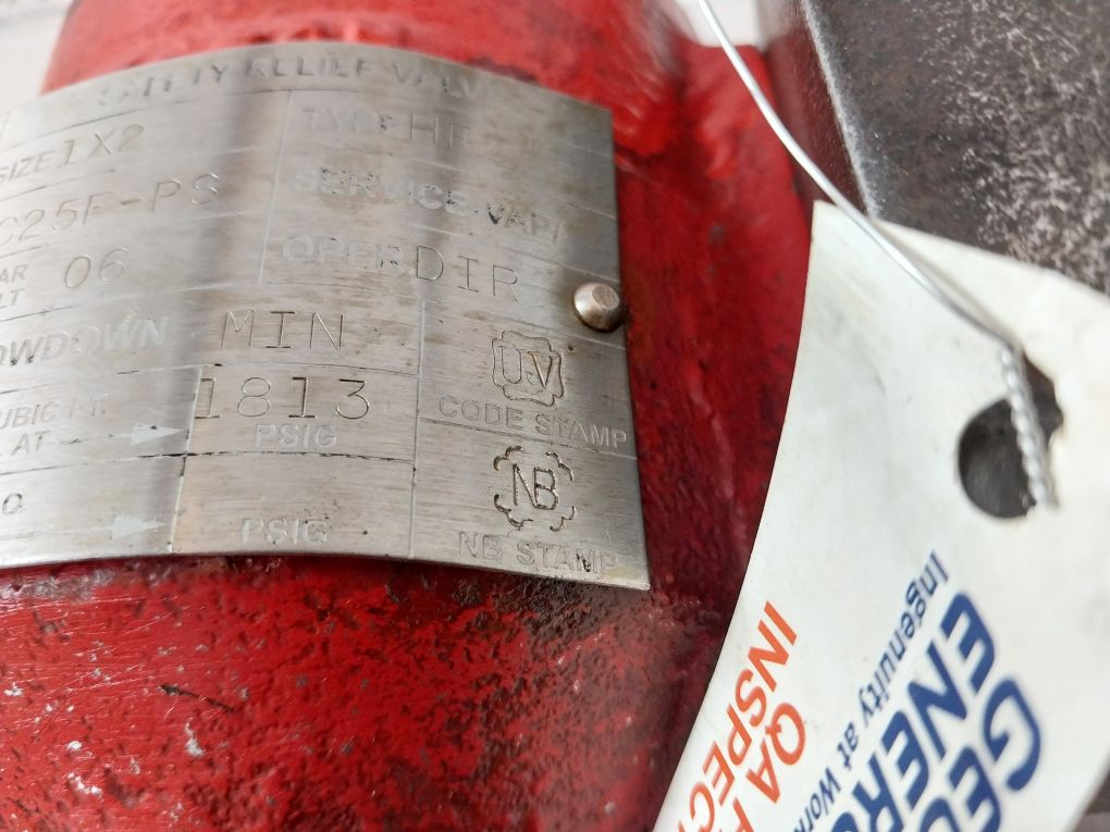 Nuflo Swagelok 46027-421C25F-ps Pilot-operated Safety Relief Valve
