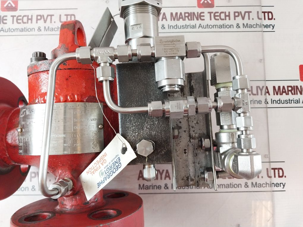 Nuflo Swagelok 46027-421C25F-ps Pilot-operated Safety Relief Valve