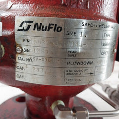 Nuflo 46038-311A34J-ps Safety Relief Valve Type Hl