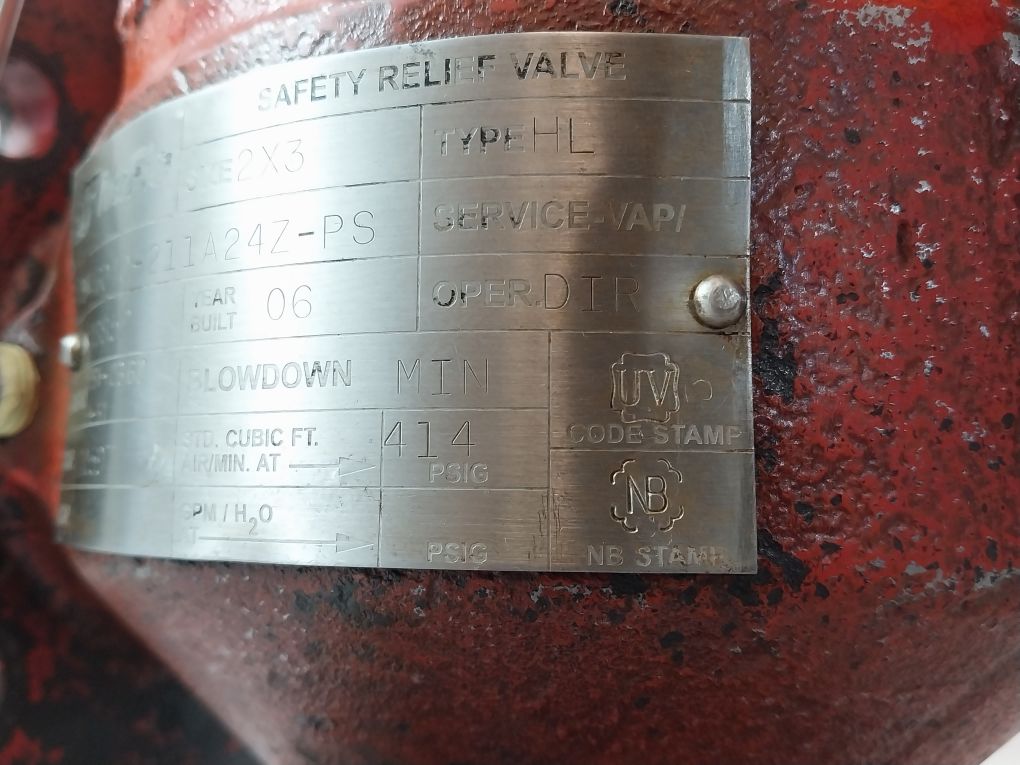 Nuflo 46040-211A24Z-ps Safety Relief Valve