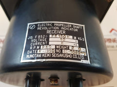Nunotani Keiki Jis F8521-fe130K Electric Propeller Shaft Revolution Indicator
