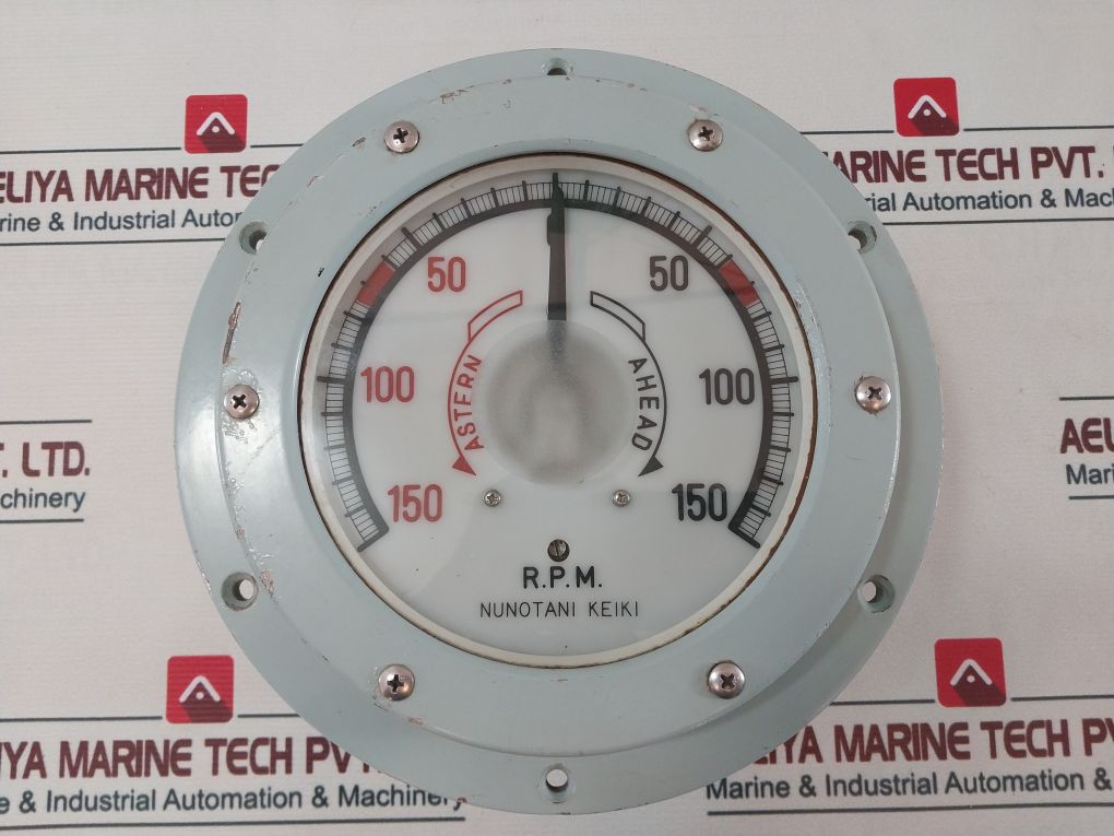 Nunotani Keiki Jis F 8521-fe150K0 Electric Propeller Shaft Revolution Indicator