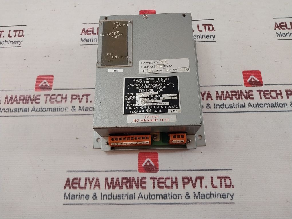 Nunotani Keiki Pa-spa Electric Propeller Shaft Revolution Indication Control Box