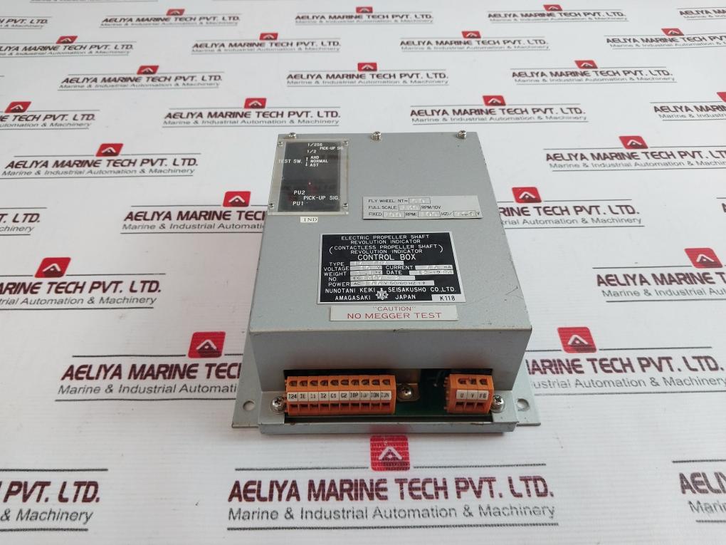 Nunotani Keiki Pa-spa Electric Propeller Shaft Revolution Indicator 50/60Hz