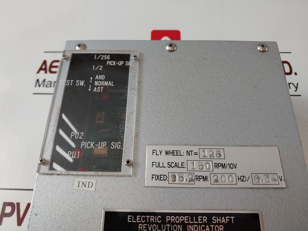 Nunotani Keiki Pa-spa Electric Propeller Shaft Revolution Indicator Control Box