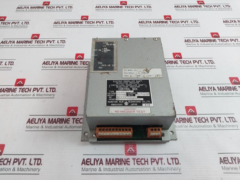 Nunotani Keiki Pa-spd Electric Propeller Shaft Revolution Indicator Control Box
