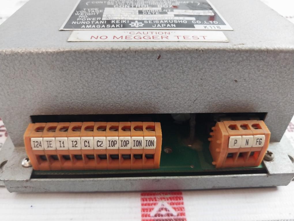 Nunotani Keiki Pa-spd Electric Propeller Shaft Revolution Indicator Control Box 