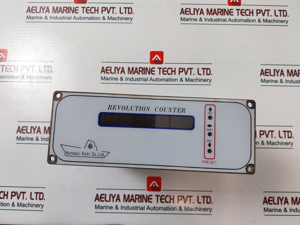 Nunotani Keiki Re-n8 Revolution Indicator Counter Dc 24V