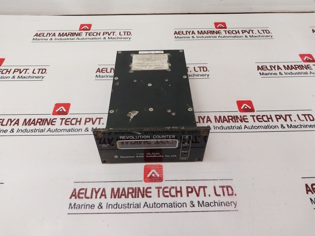 Nunotani Keiki Re-s8Ar Electric Propeller Shaft Revolution Indicator