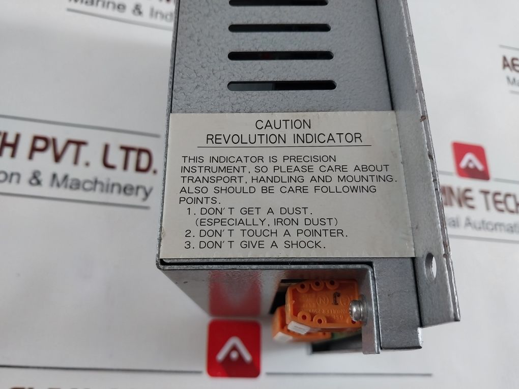 Nunotani Pa-spa Electric Propeller Shaft Revolution Indicator Control Box 60 Ma
