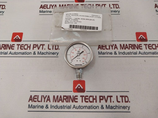 Nuova Fima En837-1 Pressure Gauge