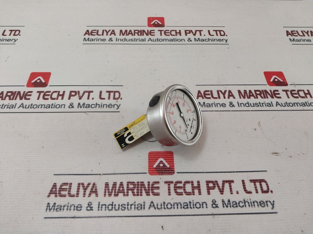 Nuova Fima En 837-1 Pressure Gauge 0-140 Psi