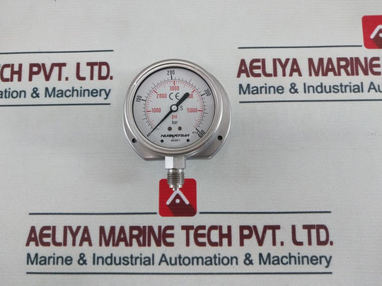 Nuova Fima En 837-1 Pressure Gauge 0-400 Bar