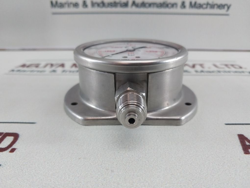 Nuova Fima En 837-1 Pressure Gauge 0-400 Bar