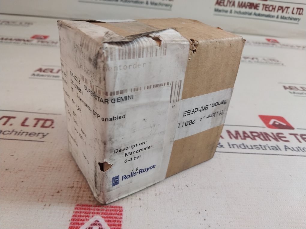 Nuovafima 0-4 Bar Manometer