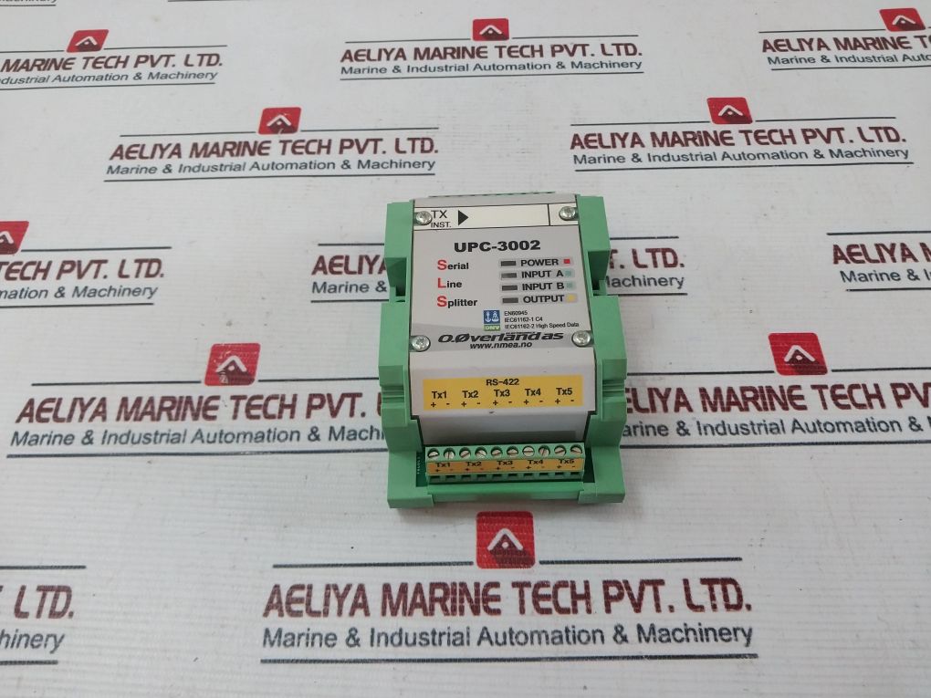 O.Øverland Upc-3002 Serial Line Splitter En60945