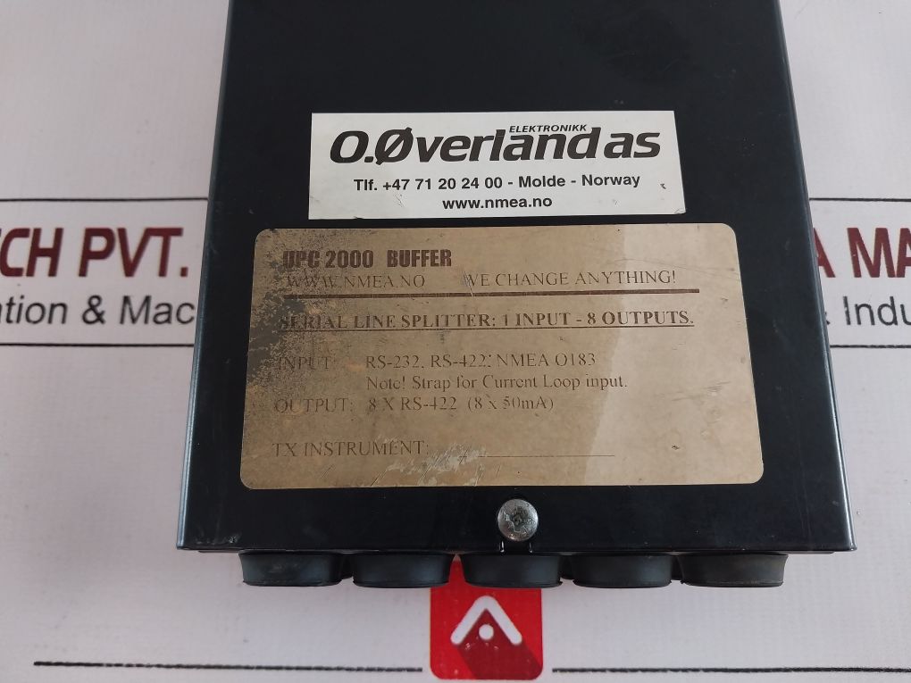 O.Overland Upc 2000 Buffer Universal Protocol Converter