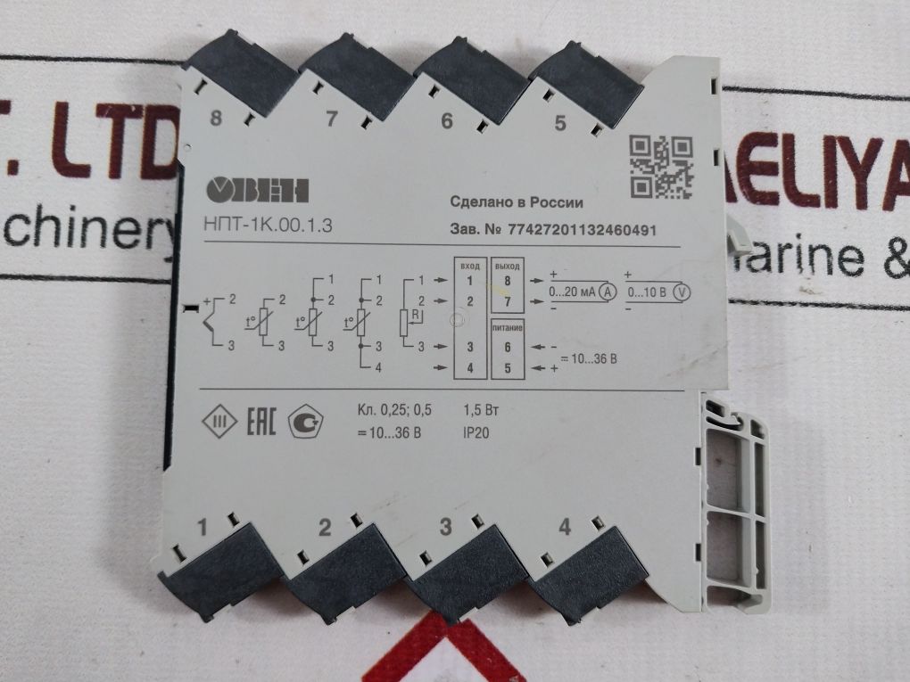 Obeh Npt-1K.00.1.3 Normative Transformer/Converter
