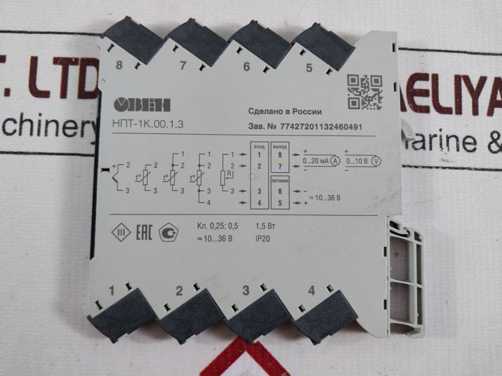 Obeh Npt-1K.00.1.3 Normative Transformer/Converter
