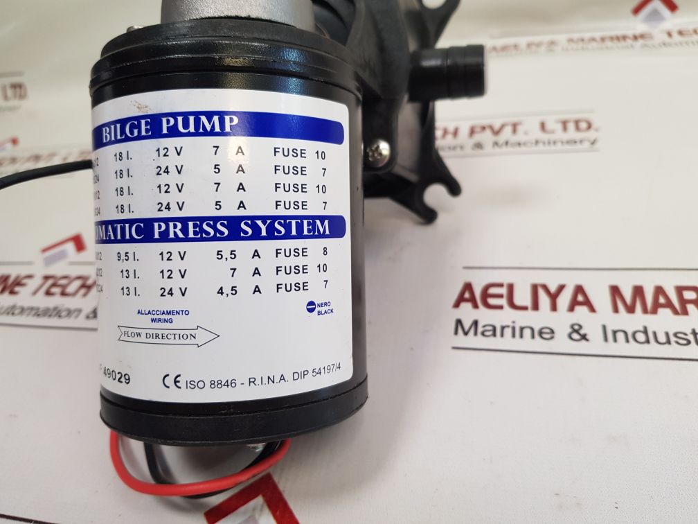 Ocean 85101812 Diaphragm Bilge Pump