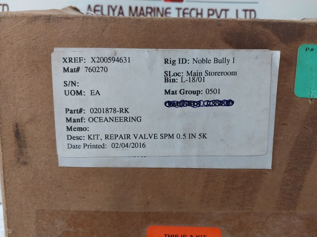 Oceaneering 0201878-rk