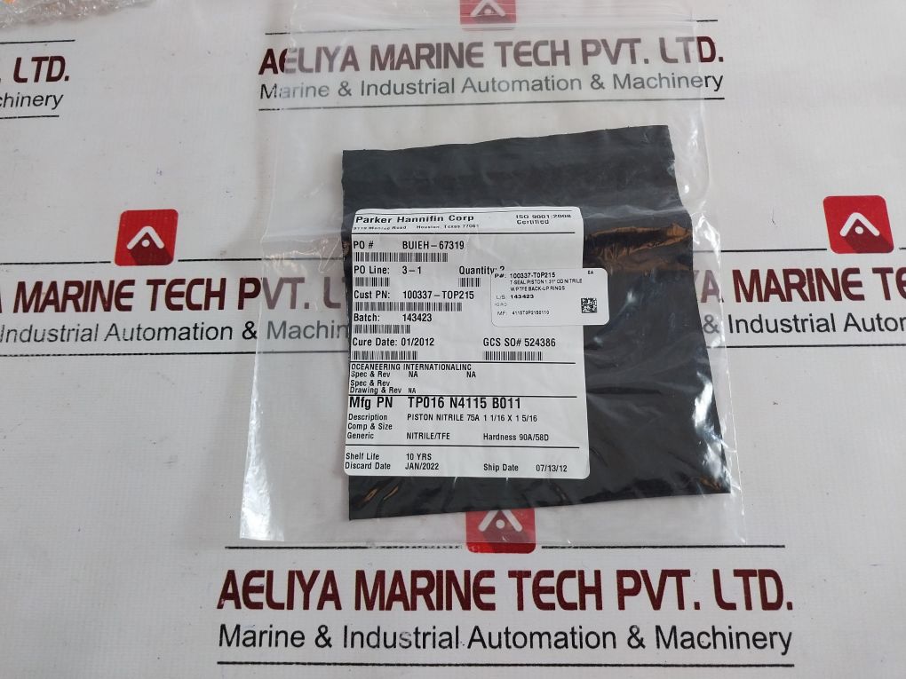 Oceaneering 0205578Rk Valve Repair Kit 