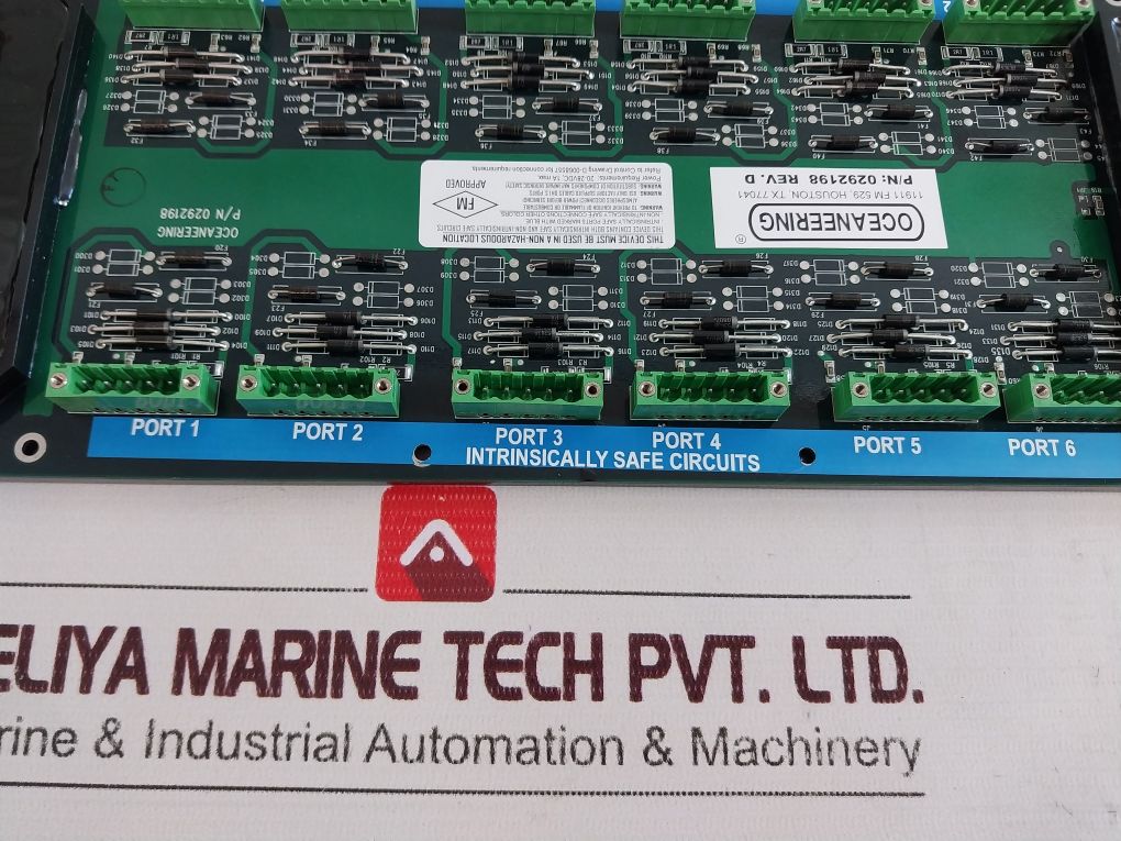 Oceaneering 0292198 Rev.D Interconnection Switch Led Modules