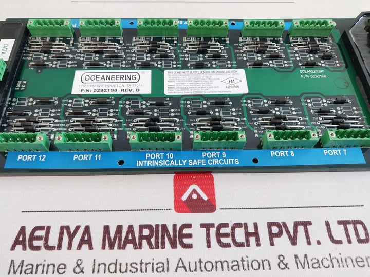 Oceaneering 0292198 Rev.D Interconnection Switch Led Modules