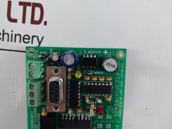 Oceaneering Irs24H6K Pcb Card 0292545 Rs232 To Rs485 Converter