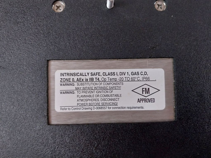 Oceaneering 0293292 Rev C Display Control Temp -20 To 60°C