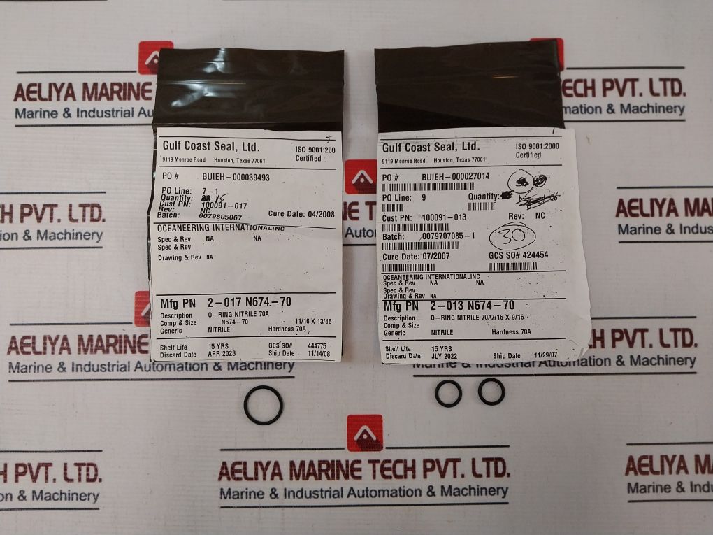 Oceaneering 0297825-rk Seal Valve Repair Kit 100280