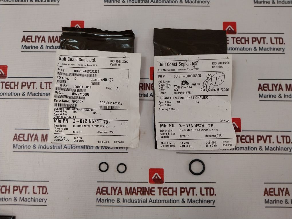 Oceaneering 0297825-rk Seal Valve Repair Kit 100280