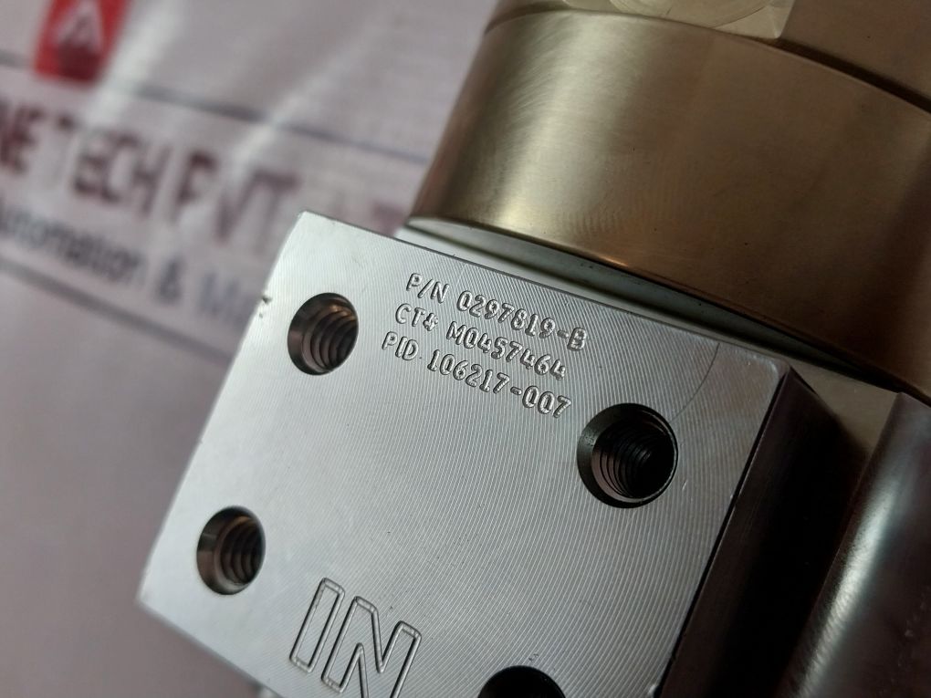 Oceaneering 0297825 Seal Shear 2 Way 2 Position Valve