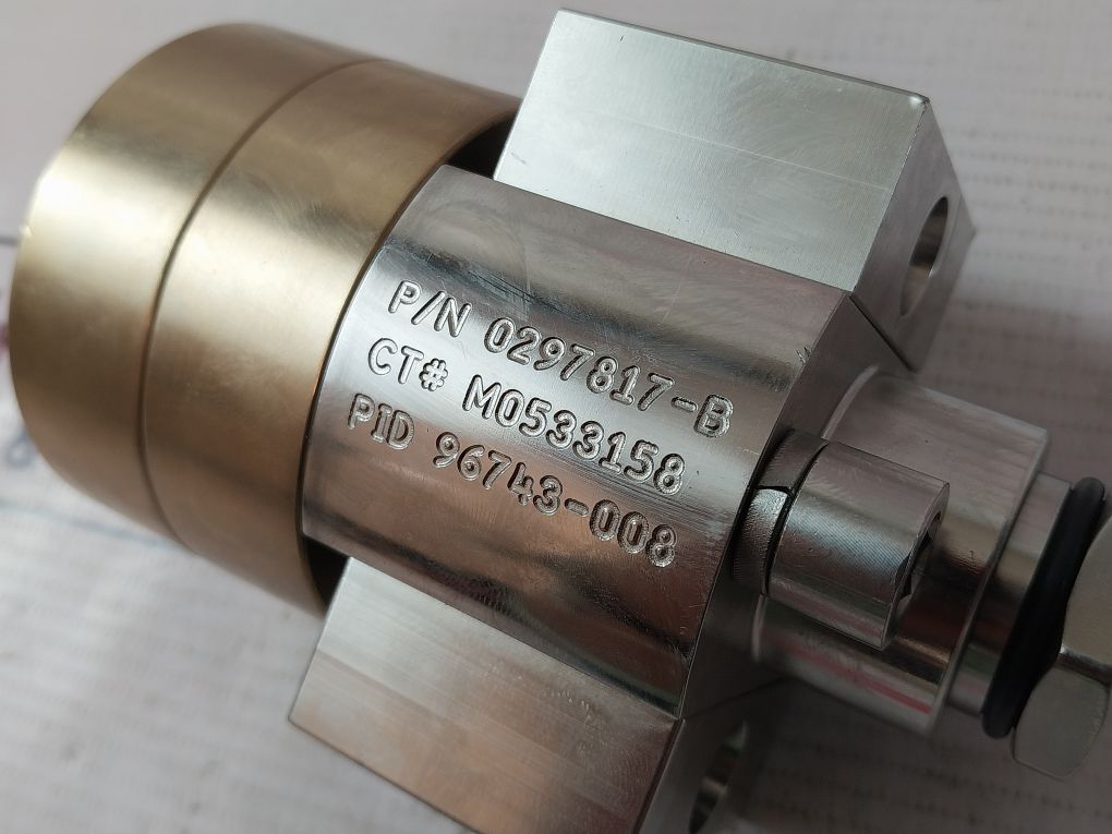 Oceaneering 0297825 Seal Shear 2 Way 2 Position Valve