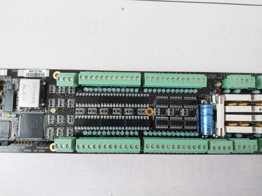 Oceaneering 0302591 Relay Serial Controlled Board Rev E