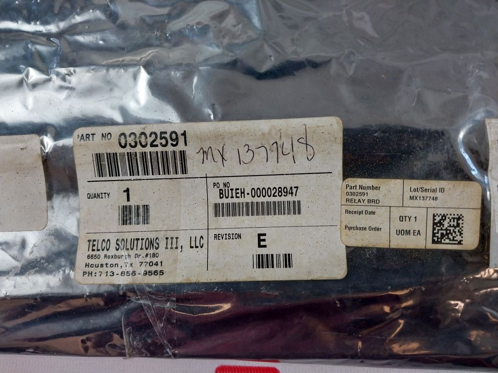 Oceaneering 0302591 Relay Serial Controlled Board Rev E