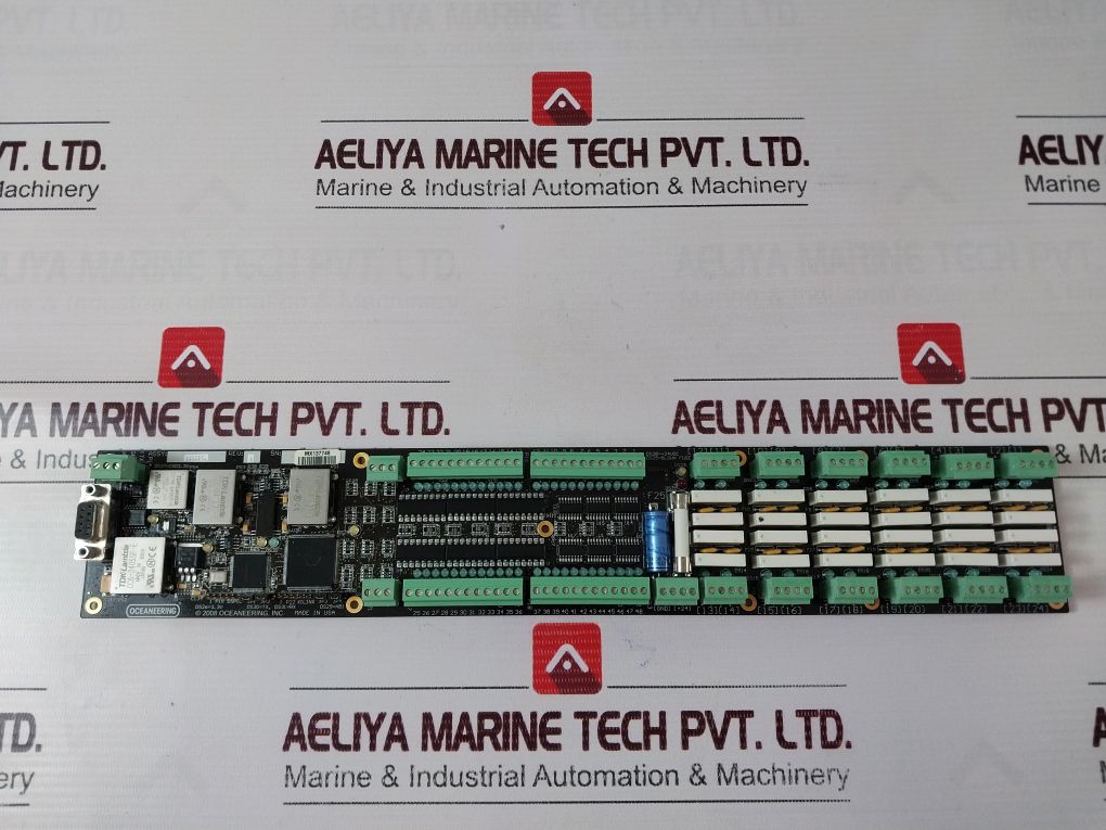 Oceaneering 0302591 Relay Serial Controlled Board Rev E