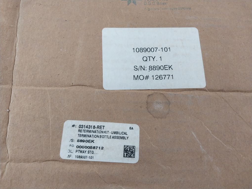 Oceaneering 0314318Ret Retermination Kit