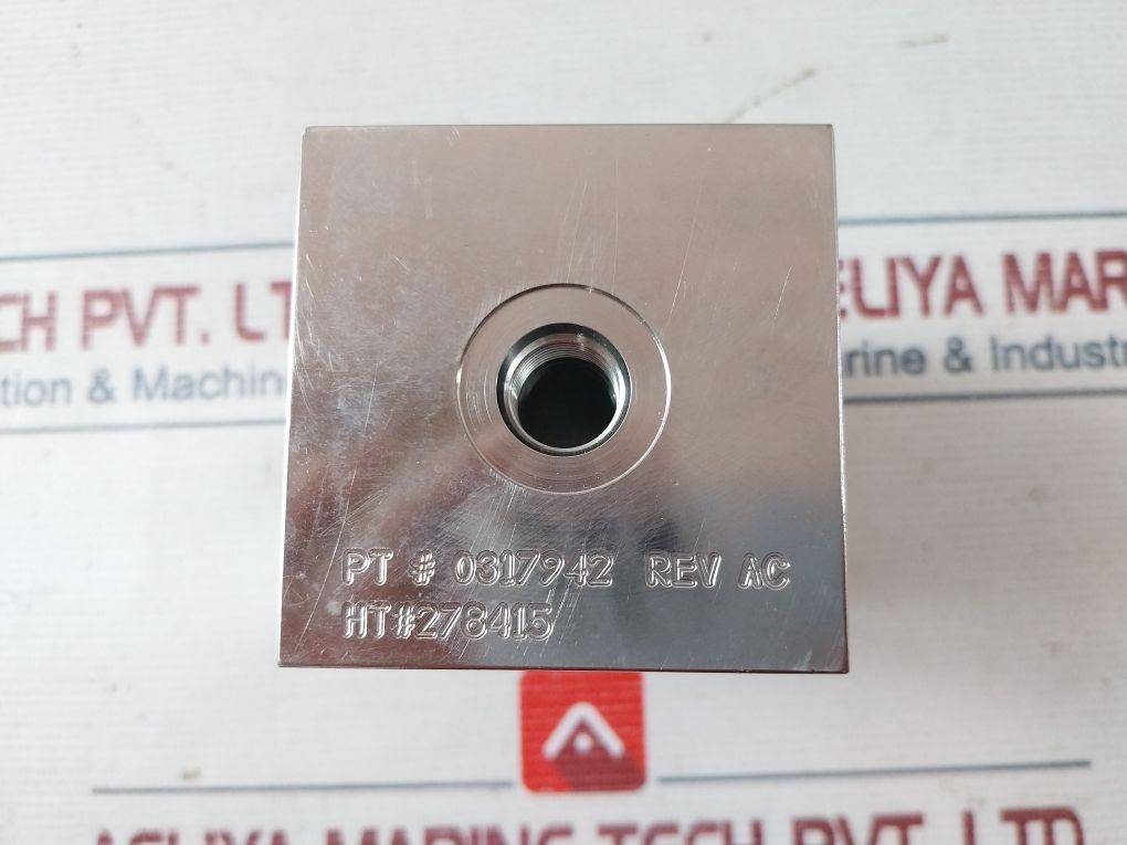 Oceaneering 0317942 Body Valve Spm 1/2 In 3 Way Sae