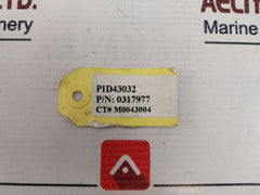 Oceaneering 0317977-aa Body Valve Spm 1/2 In 3 Way Seal