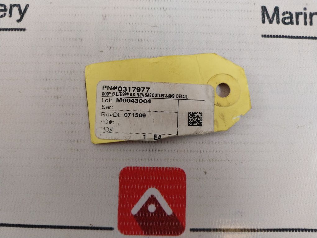 Oceaneering 0317977-aa Body Valve Spm 1/2 In 3 Way Seal