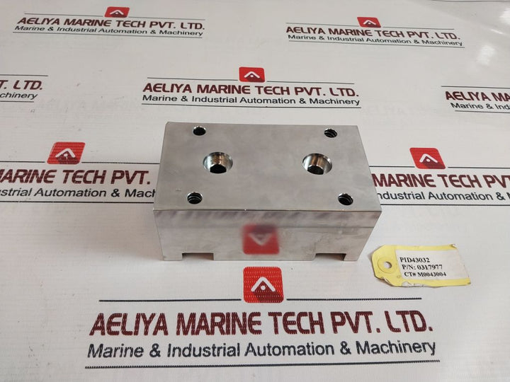 Oceaneering 0317977-aa Body Valve Spm 1/2 In 3 Way Seal